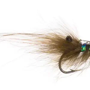 Meerforellenfliege Runars CDC Reke olive-