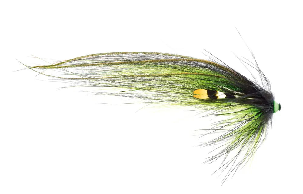Frödin Flies Tubenfliege TTT No Body Series - Black Green Helmet-