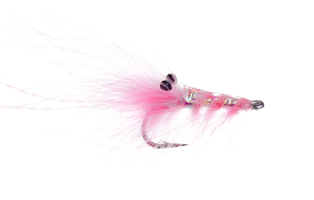 Meerforellenfliege Runars CDC Reke pink-