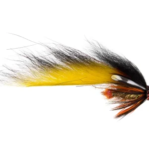 Future Fly FF Zonker Flies Tubenfliege 05 black yellow-