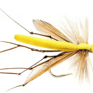 Fulling Mill Trockenfliege - Yellow Foam Daddy-