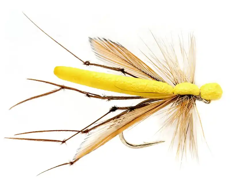 Fulling Mill Trockenfliege - Yellow Foam Daddy-