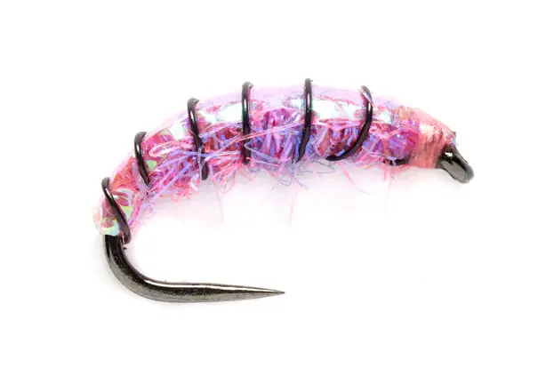 Fulling Mill Nymphe - Jardine Pink Shrimp Barbless-
