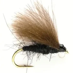 Fulling Mill Trockenfliege - CDC Black-