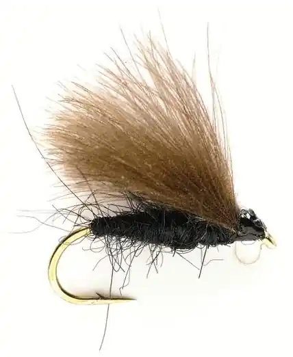 Fulling Mill Trockenfliege - CDC Black-