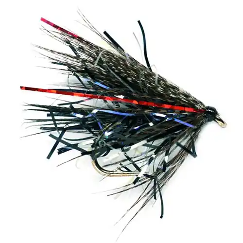 Fulling Mill Nassfliege - Straggler Black UV-