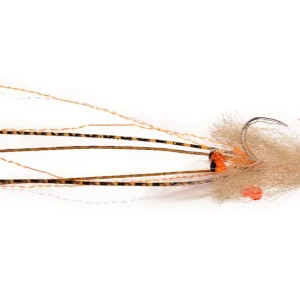 Fishient H2O Salzwasserfliege - Rolling Bead Spawning Shrimp tan-