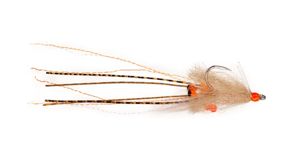 Fishient H2O Salzwasserfliege - Rolling Bead Spawning Shrimp tan-