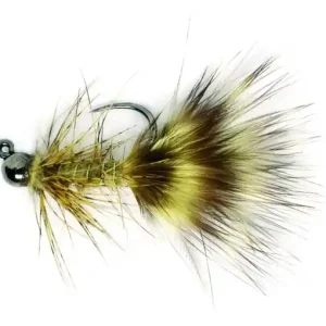 Fulling Mill Nymphe - Jig Bugger Olive-