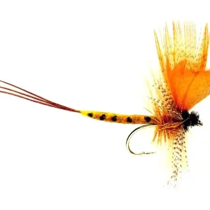 Fulling Mill Trockenfliege - Mayfly Thomas Yellow-