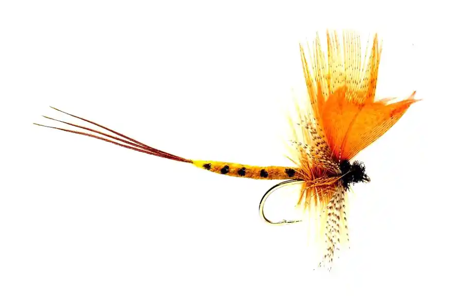 Fulling Mill Trockenfliege - Mayfly Thomas Yellow-
