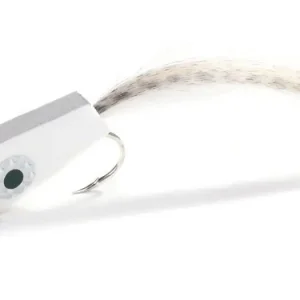 Fishient H2O Streamer - NYAP Not your average popper white/tan-