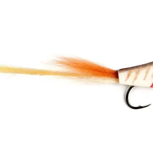 Fulling Mill Streamer - NYAP Popper orange/yellow/white-