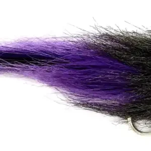 Fulling Mill Salzwasserfliege - Black & Purple Brushy-