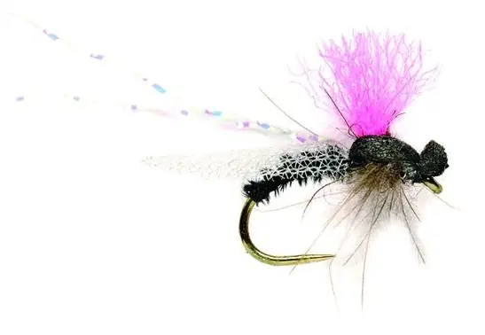 Fulling Mill Trockenfliege - Drop Arse Gnat Barbless-