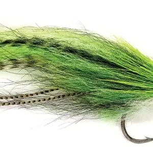 Fulling Mill Salzwasserfliege - Slater's Half and Half Baitfish Chartreuse-