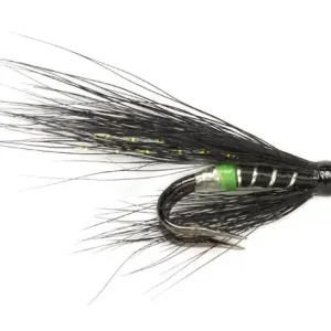 Fulling Mill Lachsfliege - Green Butt Micro Double-