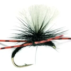 Fulling Mill Trockenfliege - Kicking Klinkhammer Black-