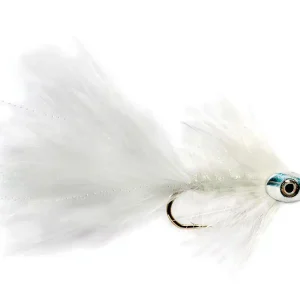 Fulling Mill Streamer - Wooly Bugger weiß-