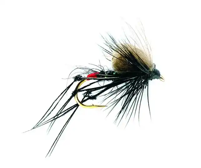 Fulling Mill Trockenfliege - Hopper CDC Schwarz-