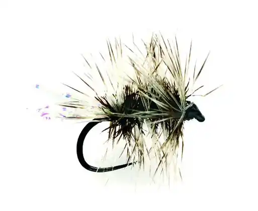 Fulling Mill Trockenfliege - Griffiths Sparkle Gnat Barbless-