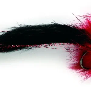 Fulling Mill Salzwasserfliege - Tarpon Bunny Black Death-