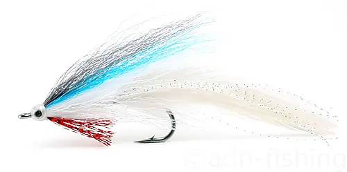 Fulling Mill Streamer - Deceiver blue/white-