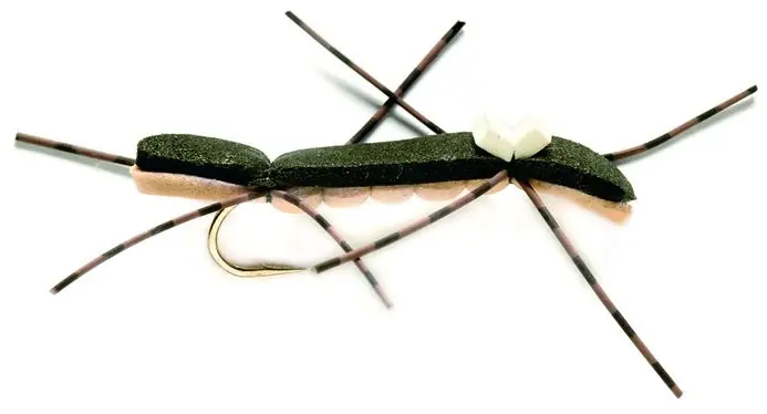Fulling Mill Trockenfliege - Chernobyl Ant schwarz/tan-