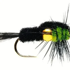 Fulling Mill Nymphe - Golden Nugget Montana Green-