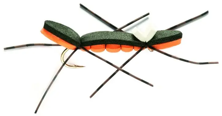 Fulling Mill Trockenfliege - Chernobyl Ant schwarz/orange-