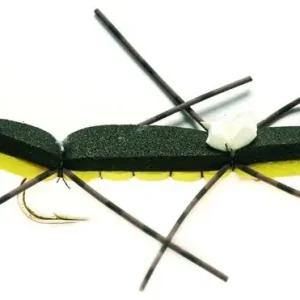 Fulling Mill Trockenfliege - Chernobyl Ant schwarz/gelb-