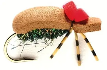 Fulling Mill Trockenfliege - Hi Vis Brown Foam Beetle-