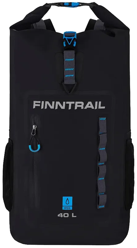 Finntrail Backpack Expedition Waterproof Rucksack 40L Black-