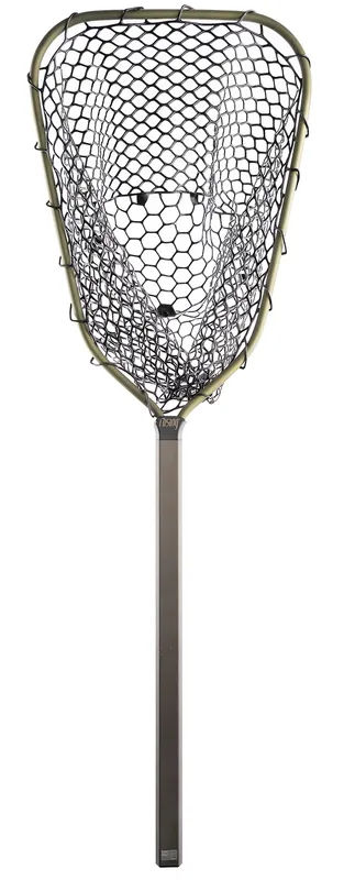 Rising Lunker Landing Net 61cm Handle moss black-