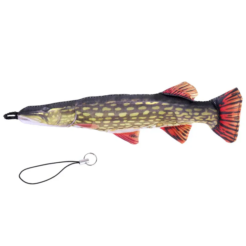 Fischkissen Kuscheltier Hecht 16cm-