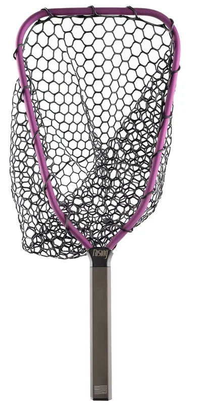 Rising Brookie Landing Net 25cm Handle lupine black-