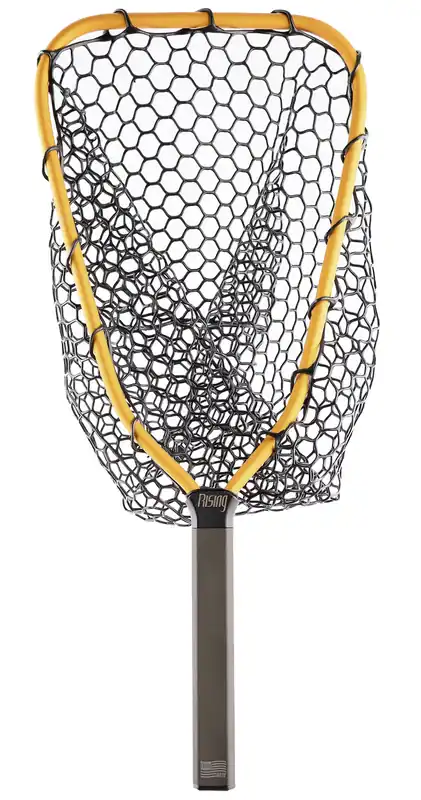 Rising Brookie Landing Net 25cm Handle baja black-