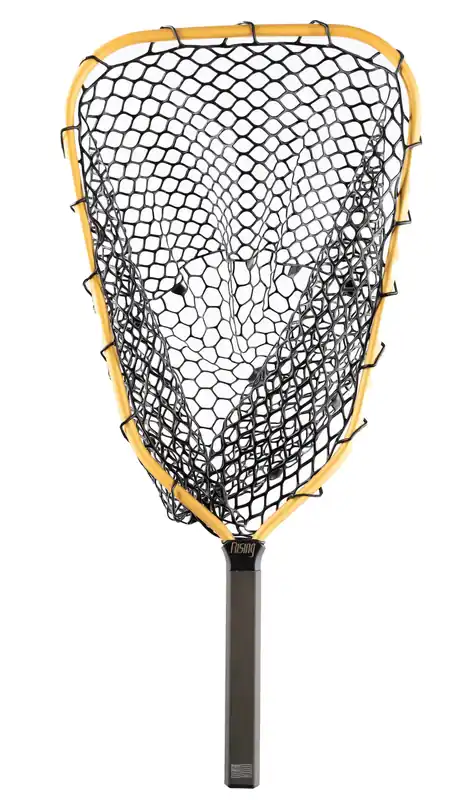 Rising Lunker Landing Net 25cm Handle baja black-