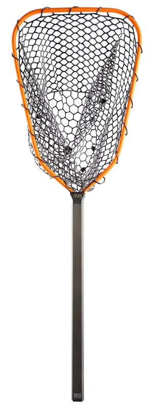 Rising Lunker Landing Net 61cm Handle ember black-