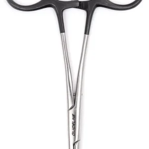 Guideline Forceps Straight 6" Zange Black Silver-