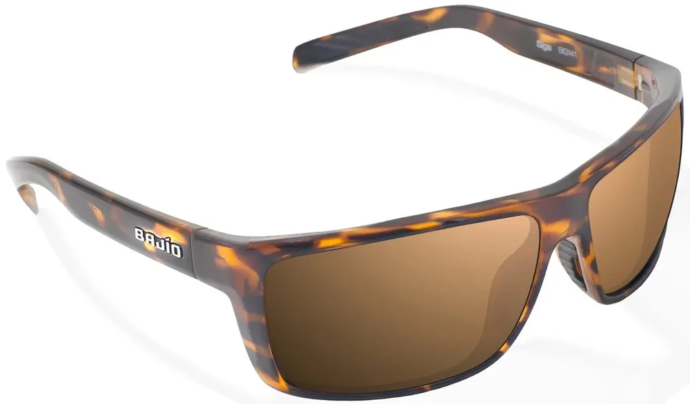 Bajio Polarisationsbrille Sigs - Brown Tortoise Gloss (Copper Glass)-