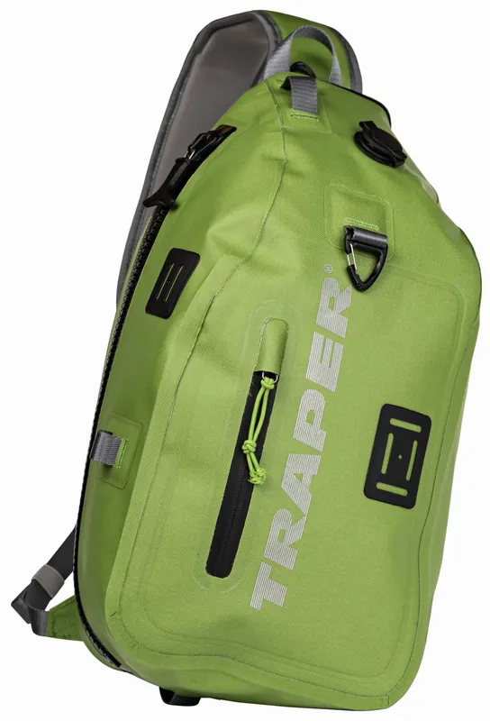 Traper Sling Pack Extreme wasserdicht YKK Zip 15 Liter Green-