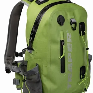 Traper Extreme Backpack wasserdichter Rucksack mit YKK Zip 33L Green-