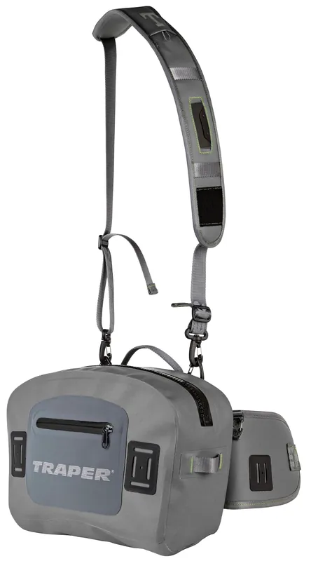 Traper Hip Pack Extreme wasserdichte Hüfttasche mit YKK Zip 10Liter Grey-