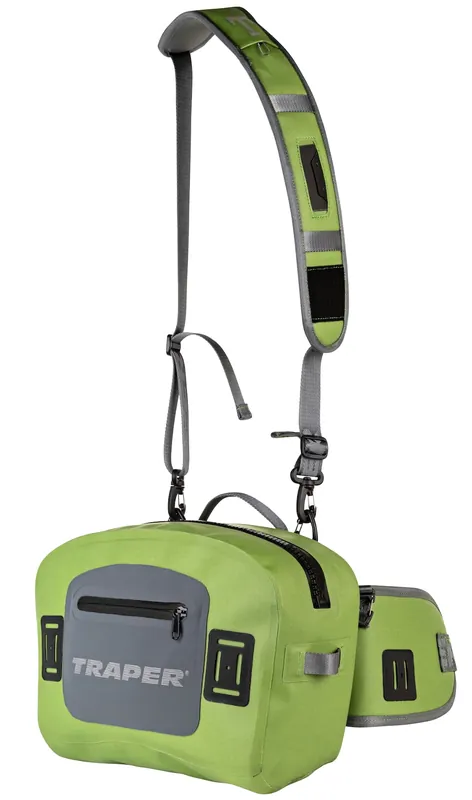 Traper Hip Pack Extreme wasserdichte Hüfttasche mit YKK Zip 10Liter Green-