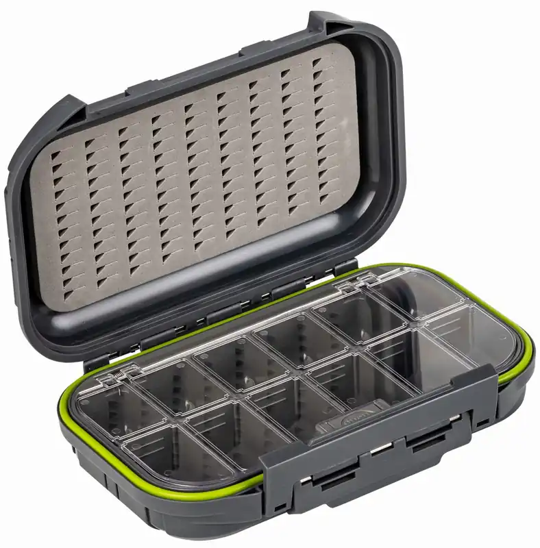 Traper Nymph Box Compartments Waterproof 170 x 110 x 45mm Fliegendose für Nymphen-