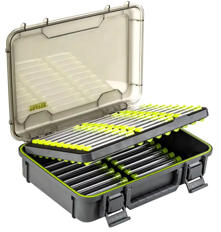 Traper Waterproof Giant Tube Fly Box - Koffer für Tubenfliegen 6 cm bis 12 cm-