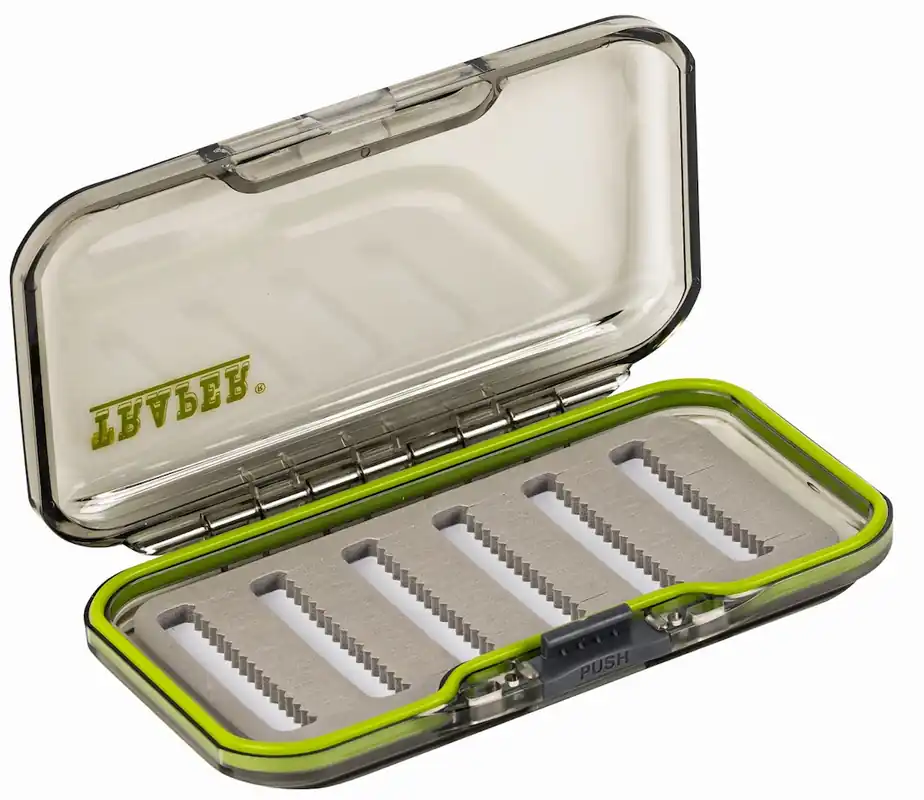 Traper Dryfly Push Open Box 158 x 86 x 26mm Fliegendose für Trockenfliegen-