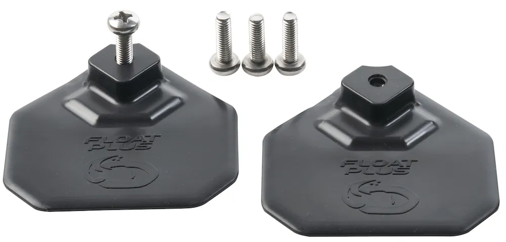 Float Plus Universal-Klebepad Set mit 4 langen Schrauben-