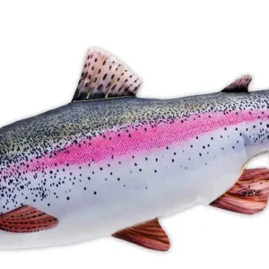 Fischkissen Kuscheltier Regenbogenforelle 62cm-